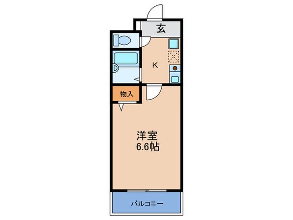 マンションキムラの物件間取画像